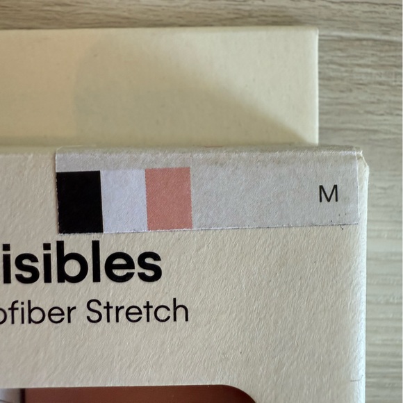 Calvin Klein Invisibles Thong Underwear 3-Pack Black/Grey/Pink Medium NWT - Picture 5 of 9